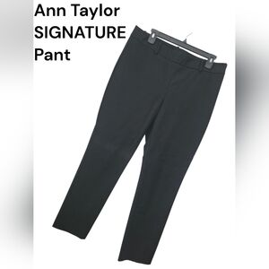 Ann Taylor SIGNATURE Pants, 10, Black, EUC, LIKE NEW